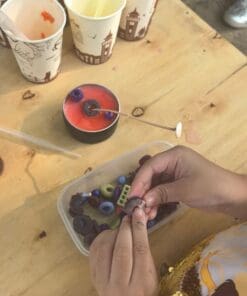 Alternative view of Candle-making workshop