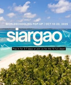 siargao worldschooling pop up